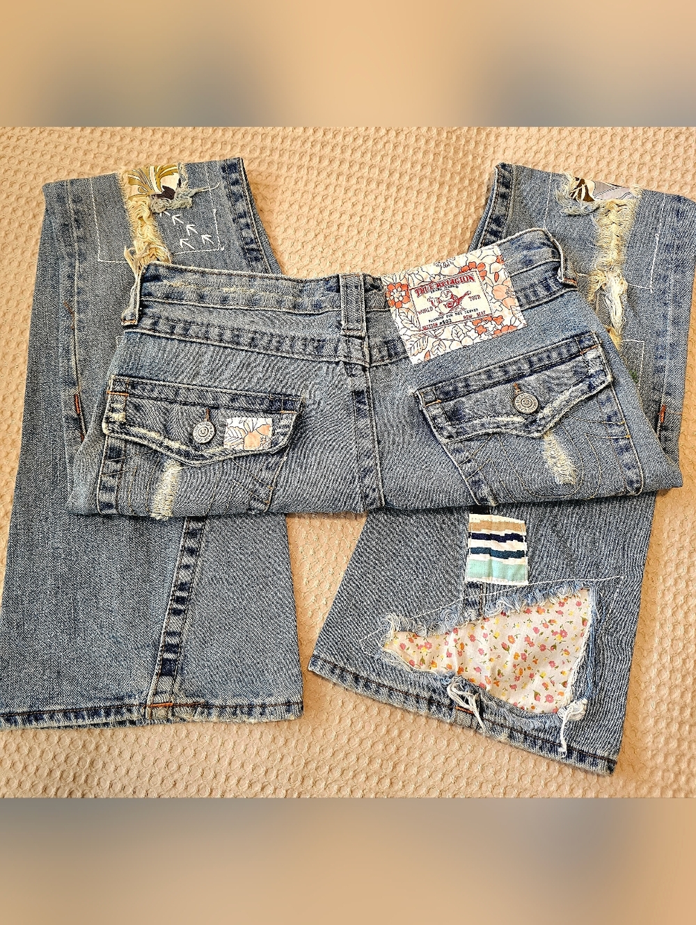 True Religion Y2K Woodstock Jeans in size 28